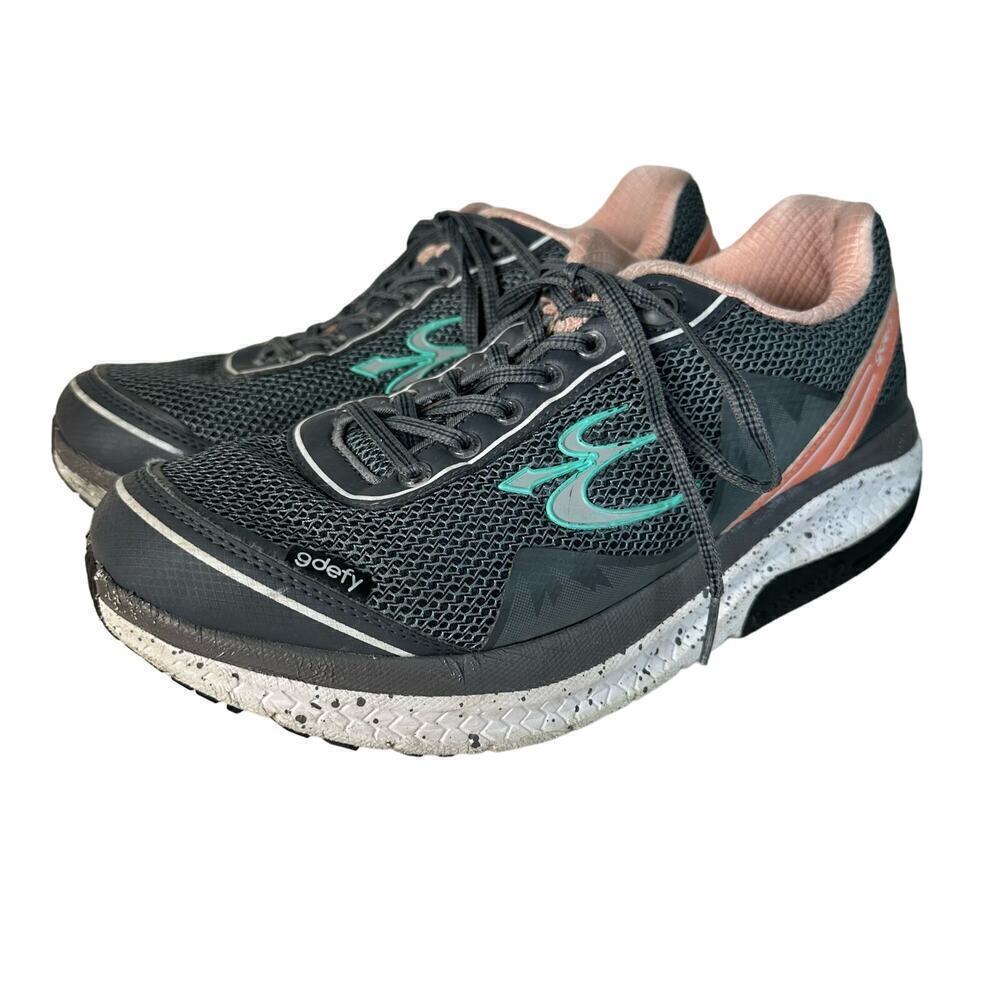Gravity Defyer GDefy Gray Sneakers Mighty Walk Orthopedic Athletic Shoes 10